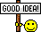 :goodideasign: